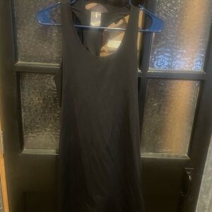 CALIA by Carrie Underwood Black Exercise Dress with Built-in shorts